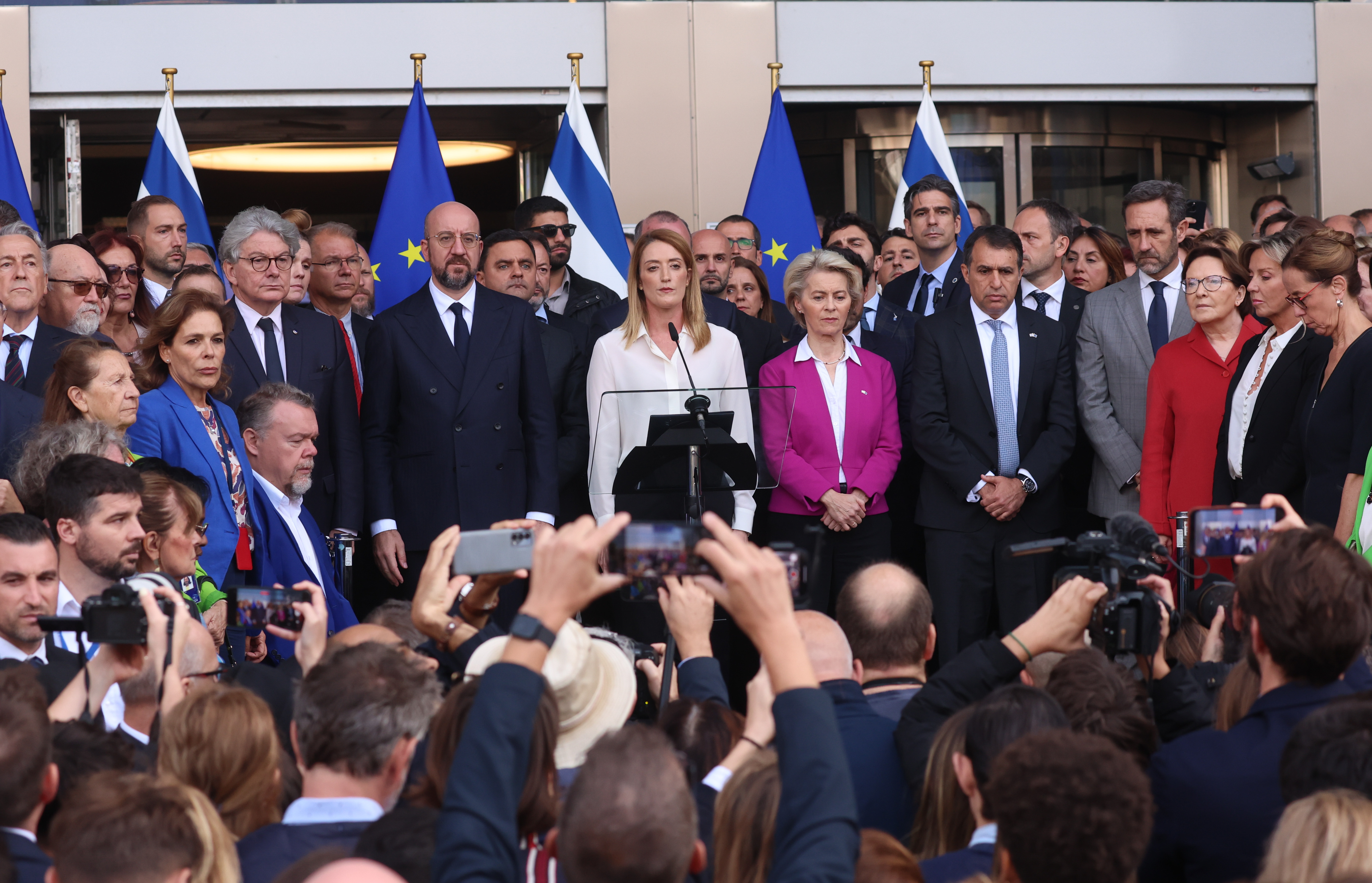 La cumbre de líderes de la Unión Europea sobre la crisis entre Hamás e Israel
