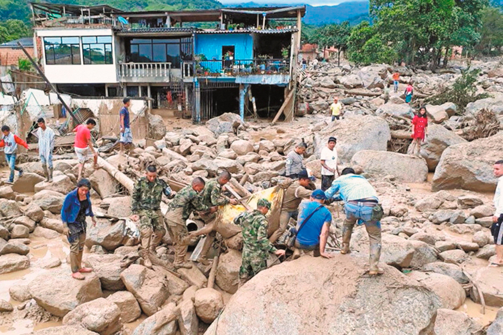 Noche trágica en Mocoa por avalancha