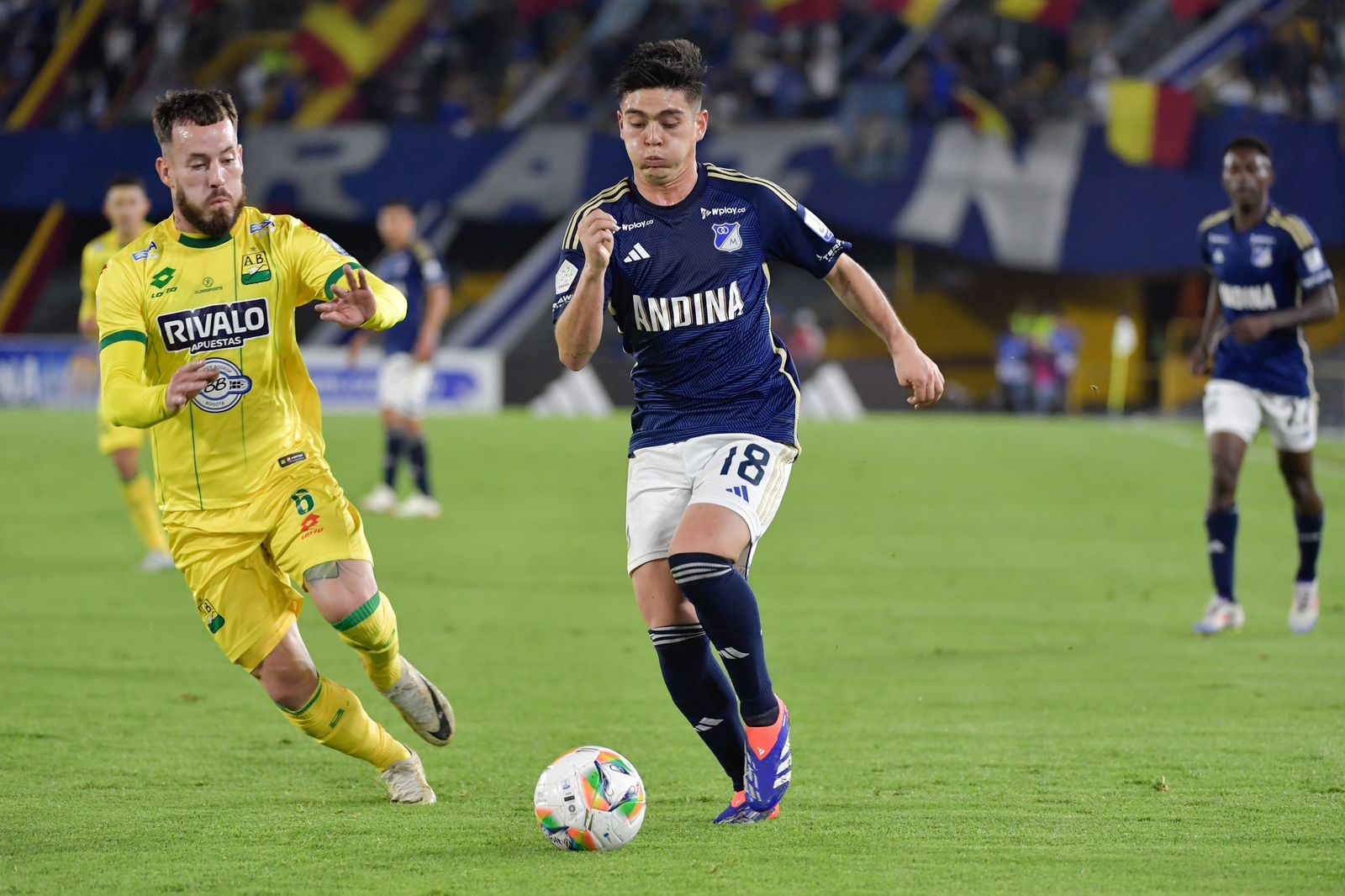 Copa BetPlay: frío empate entre Millonarios y Bucaramanga en la ida de los octavos