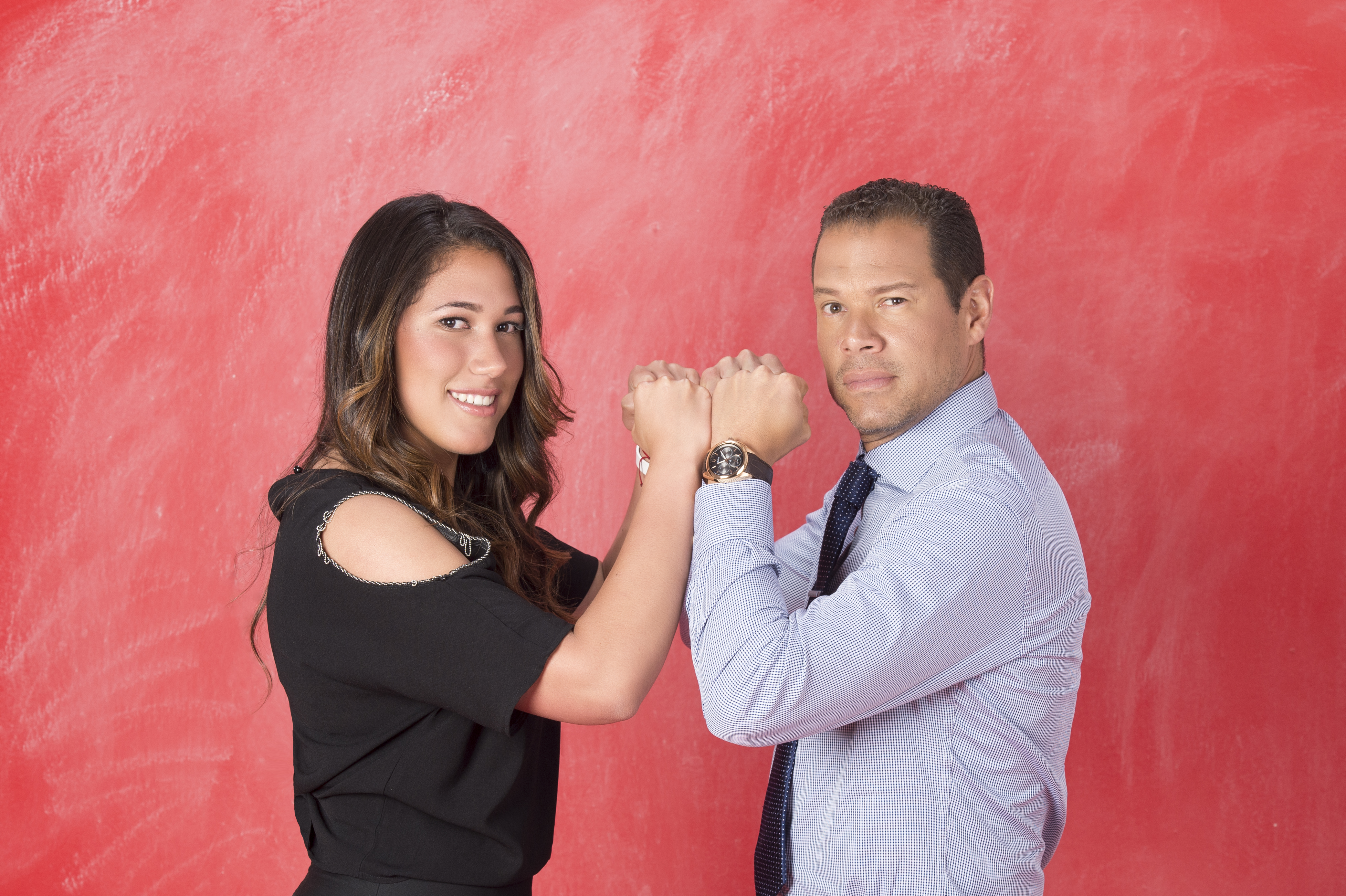 Óscar y Vanessa Córdoba, dos generaciones unidas por el fútbol