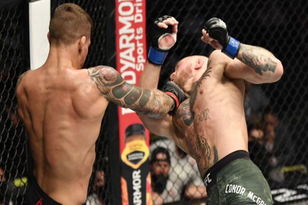 McGregor, noqueado por Poirier en su regreso a la UFC
