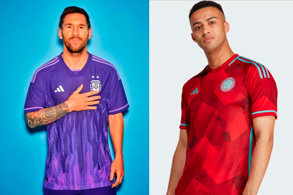 Camiseta roja de la selección Colombia