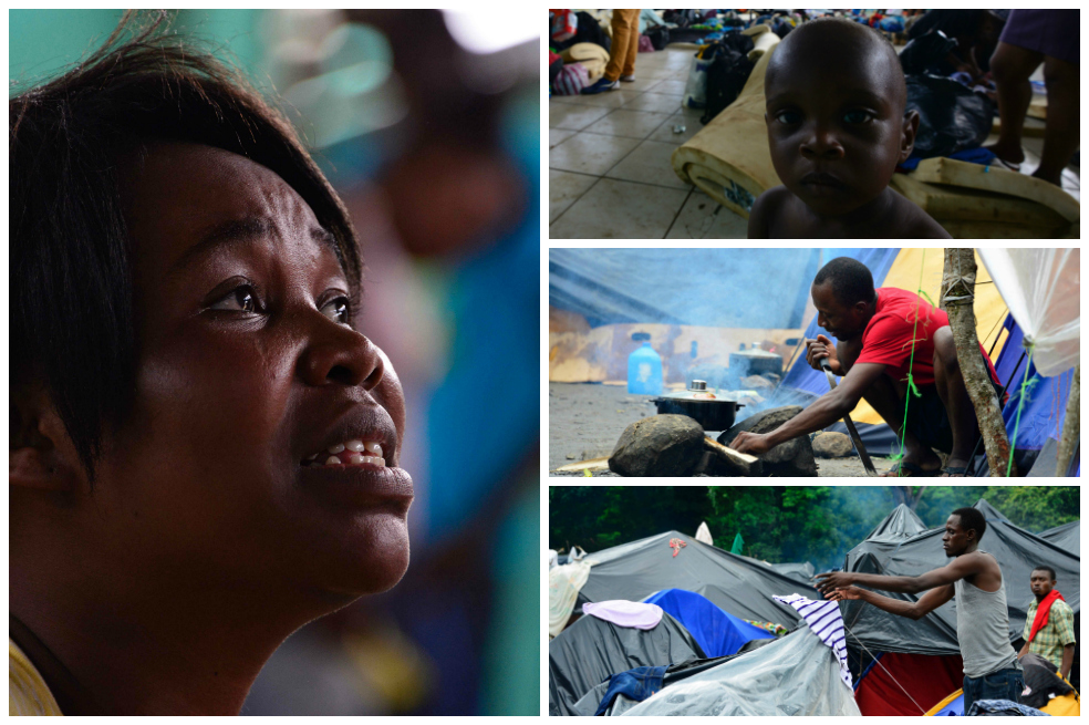 Cientos de migrantes afros, varados en Costa Rica en busca del sueño americano