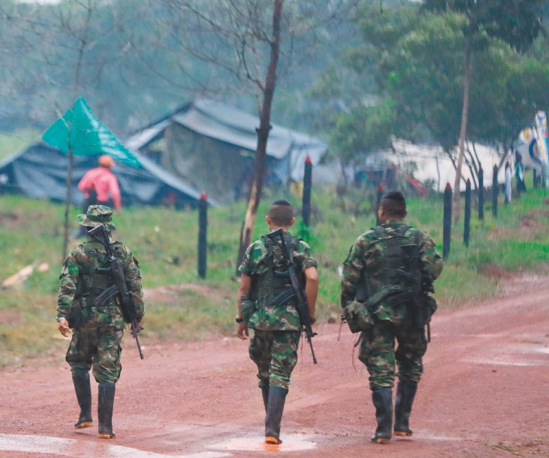 Comunidades de Cajibío, Cauca, piden protección tras quedar en medio de ataques con drones
