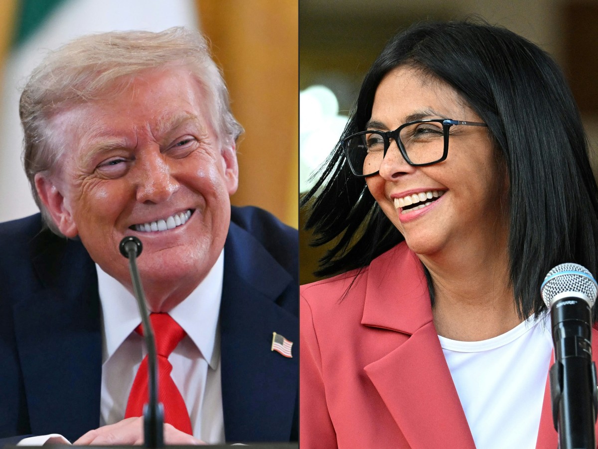 Así pidió Trump inmunidad para Delcy Rodríguez en demanda de presos intercambiados por Saab