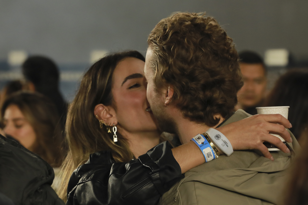 María Manotas y Alejandro Calderón