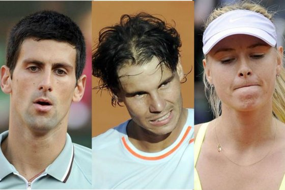 Djokovic, Nadal y Sharapova ya están en cuartos de final en Roland Garros