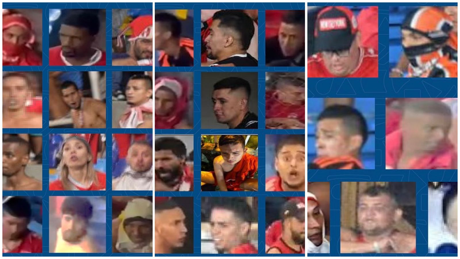 Dan a conocer las caras de implicados en disturbios del Pascual Guerrero, en Cali