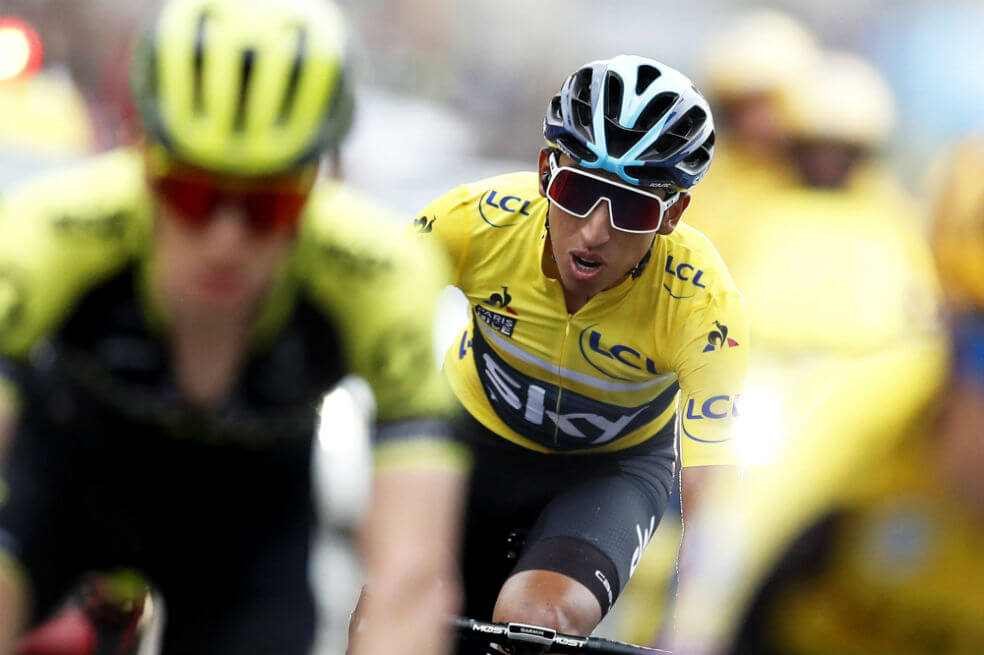 Egan Bernal, el mejor colombiano en la primera etapa de la Vuelta a Cataluña