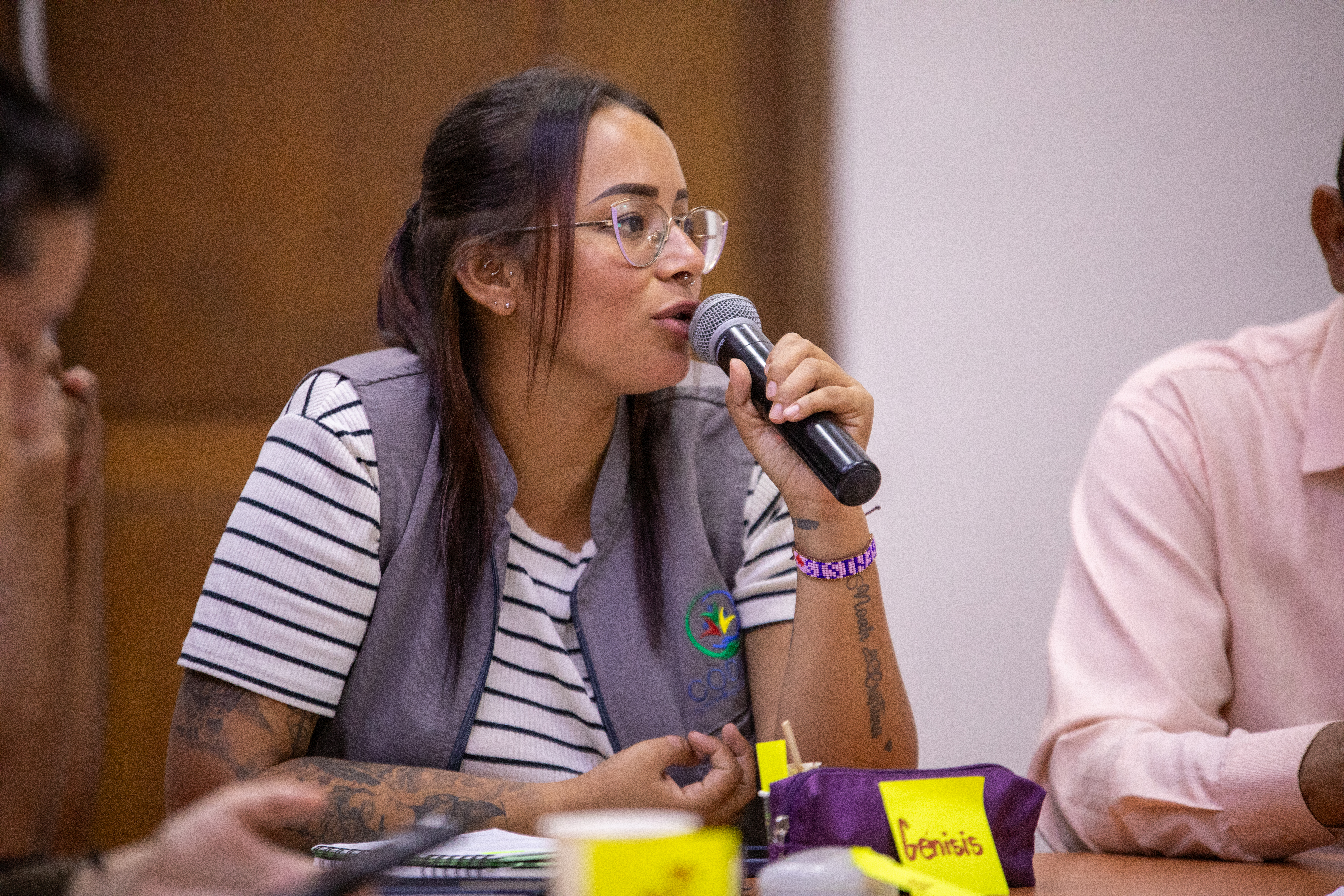 Periodista de la Corporación para el Desarrollo Integral y Consejera Municipal de Paz de Puerto Valdivia (Antioquia).