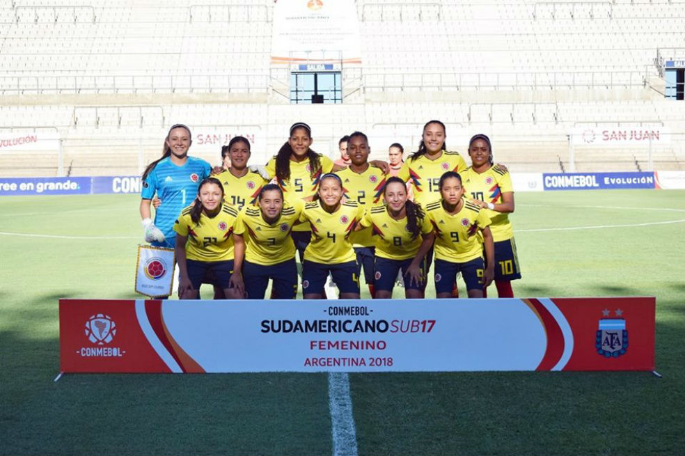 Colombia avanzó invicta al cuadrangular final del Sudamericano femenino