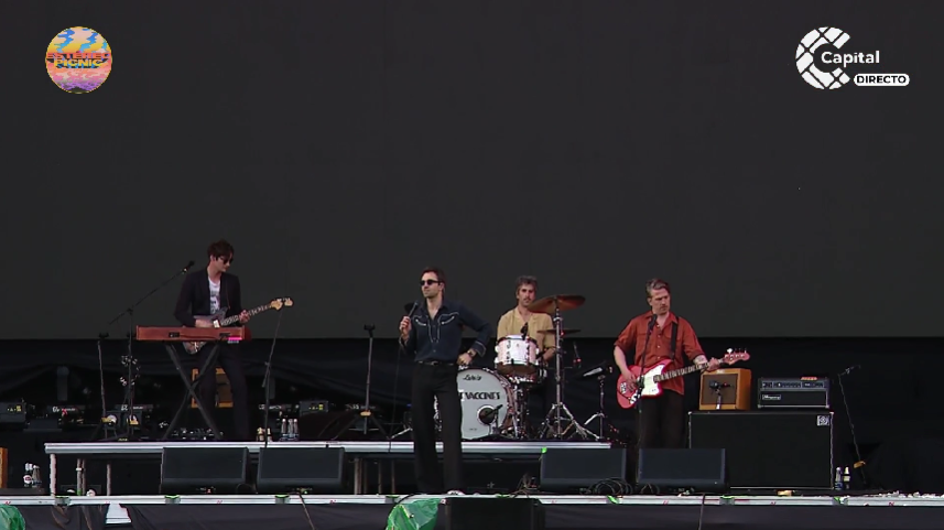 The Vaccines en el escenario “Johnnie Walker”.