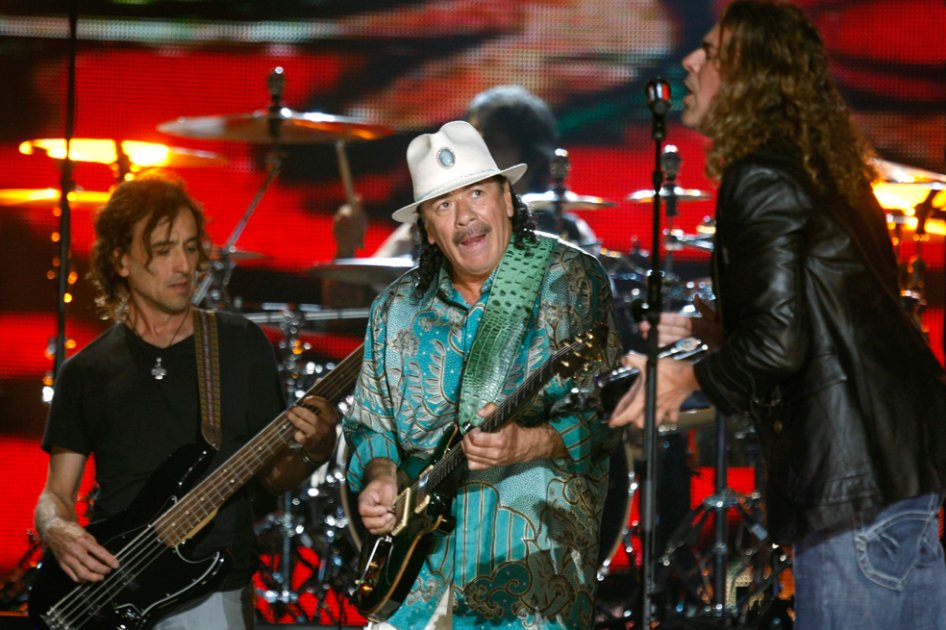 Carlos Santana.