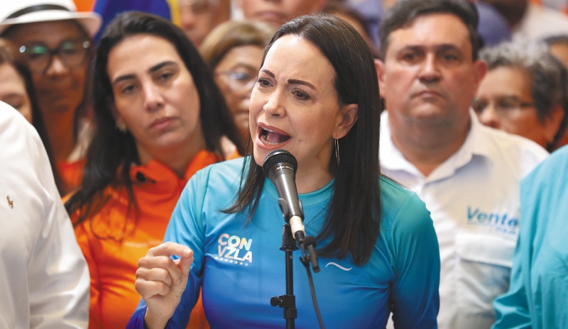 “Hasta el final es hasta el final”: entrevista con María Corina Machado