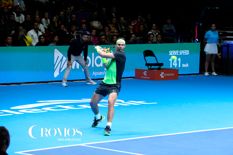 Nadal ganó partido de exhibición en Bogotá venció en dos sets a Ruud