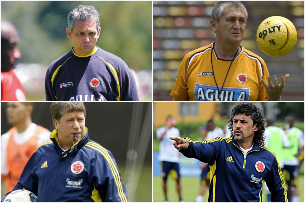Los fallidos pasos de los técnicos colombianos en la selección en el siglo XXI