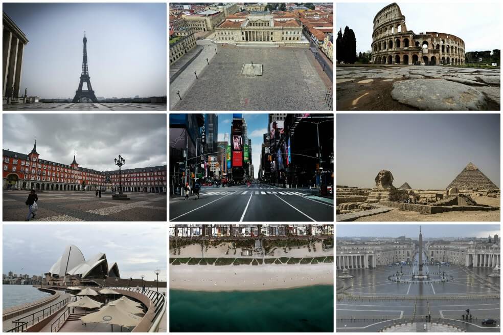 En fotos: Un mundo sin gente por causa del coronavirus