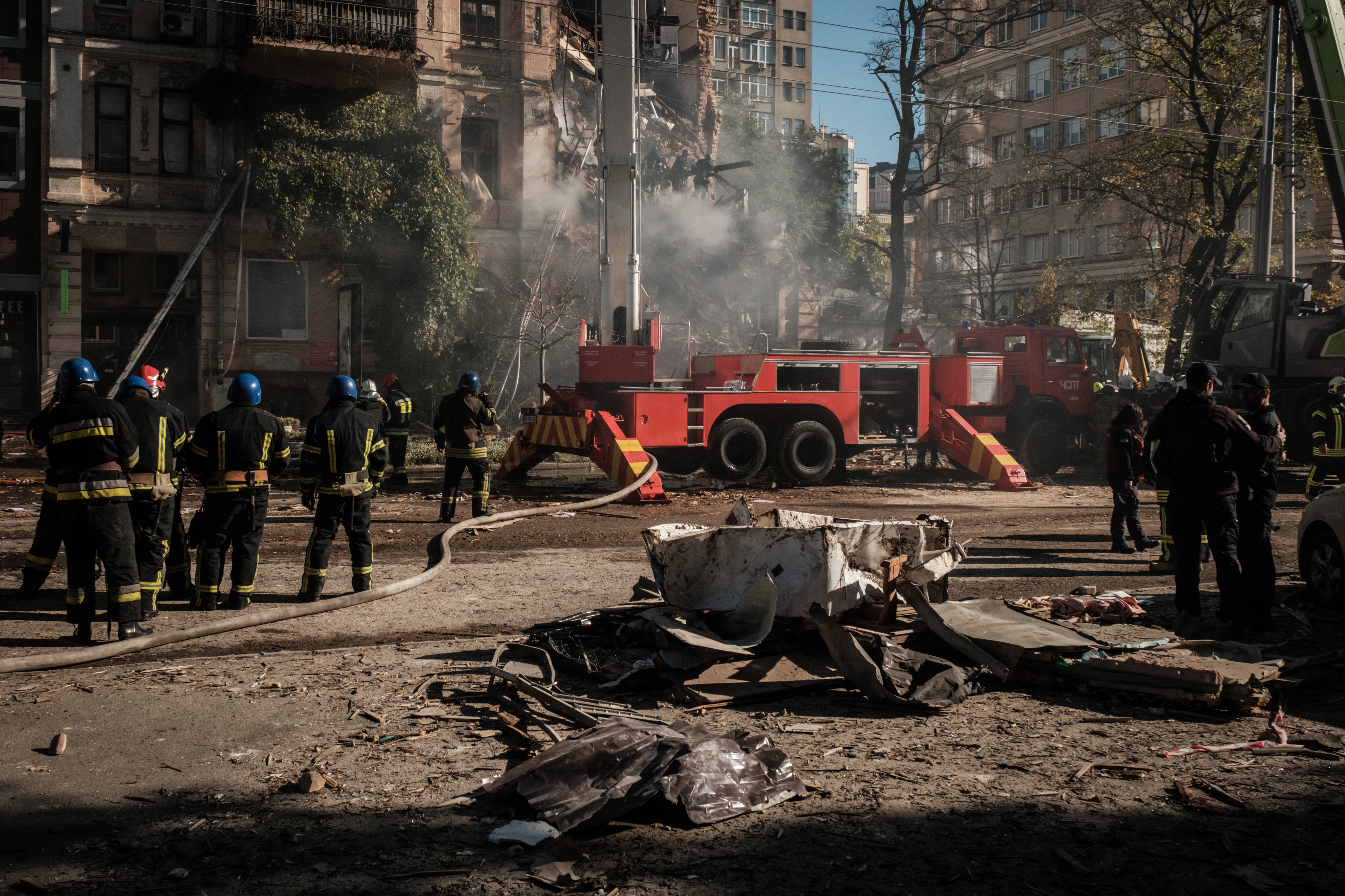 Rusia ataca de nuevo Kiev con drones “suicidas”