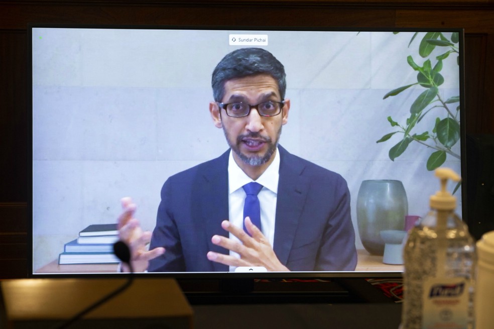 Sundar Pichai, director ejecutivo de Alphabet Inc. (Google).
