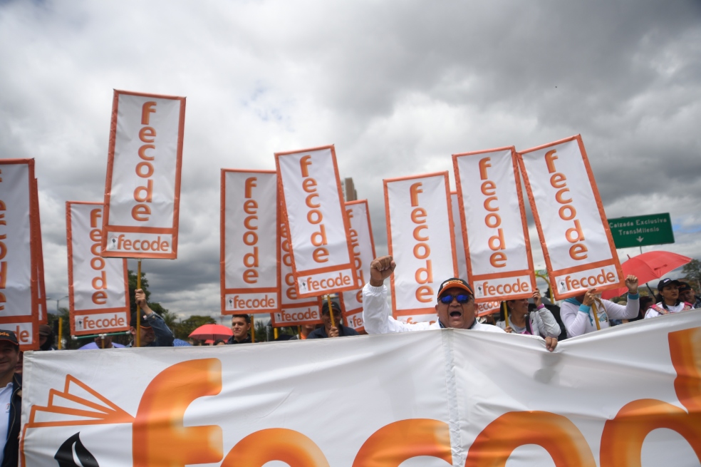 Marchas del 8 de febrero: puntos de concentración anunciados por Fecode en Colombia