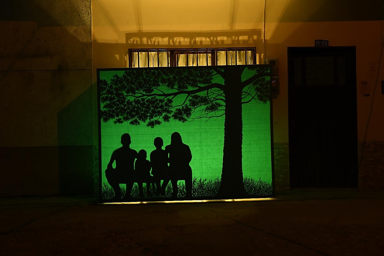La poética de las sombras. Diego Mendoza Imbachí. Popayán. Proyecto Intercambios Artísticos en época de pandemia. Interior/Exterior. Banco de la República. Región Pacífico – Amazonia. Curador: Edinson Quiñones.