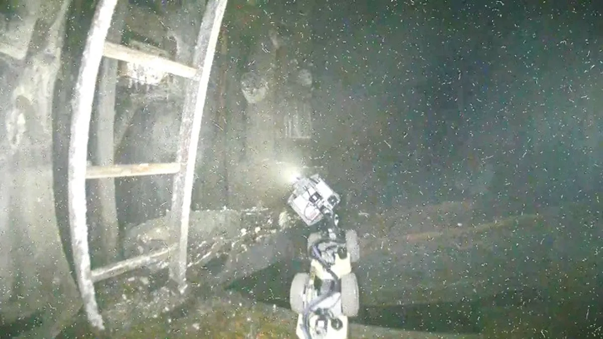 ¿Cómo se ve el interior del reactor nuclear en Fukushima, Japón?