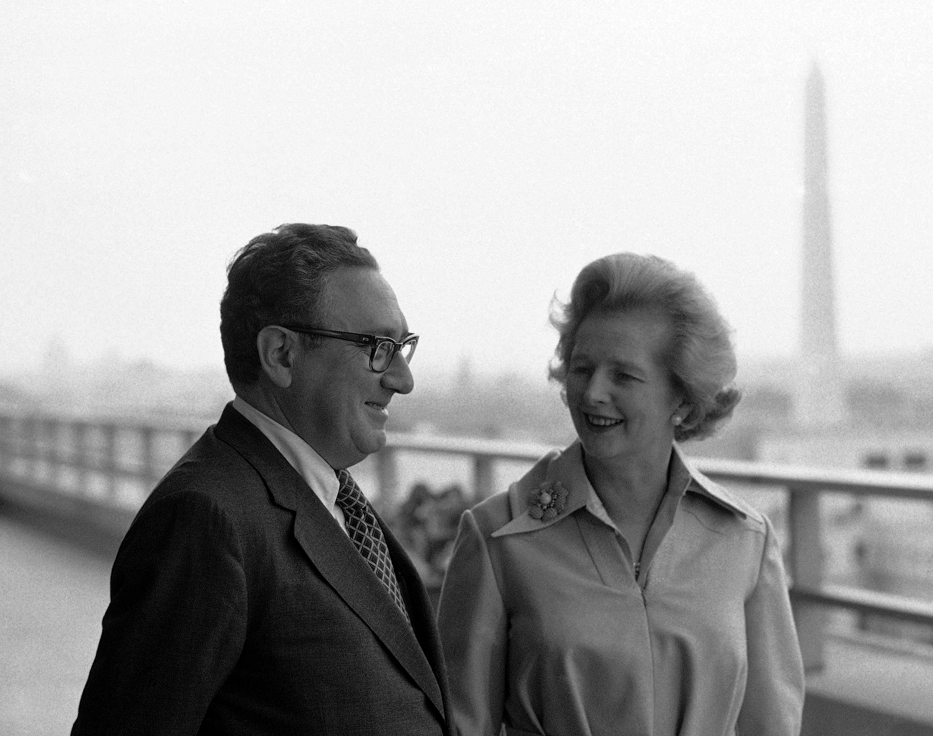 Henry Kissinger y personalidades del mundo