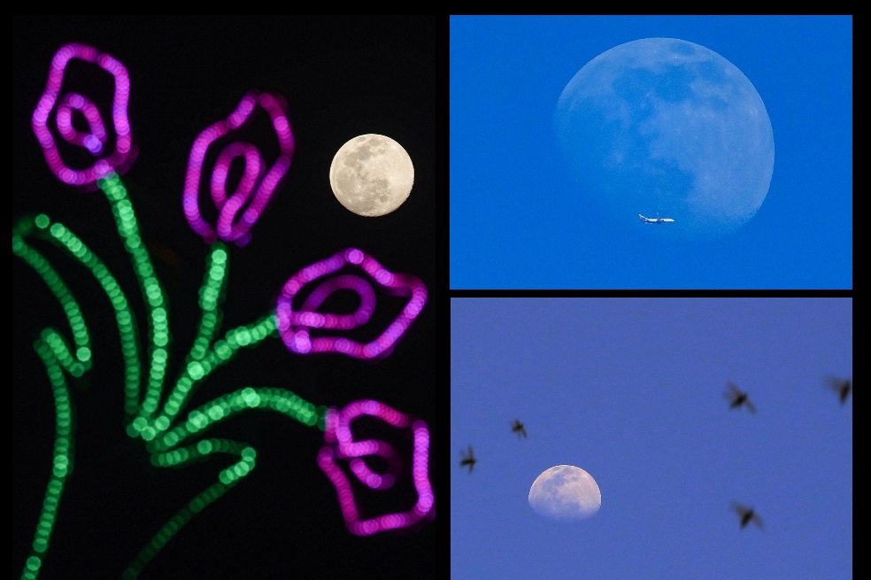 En fotos: Así fue la primera Superluna de 2021