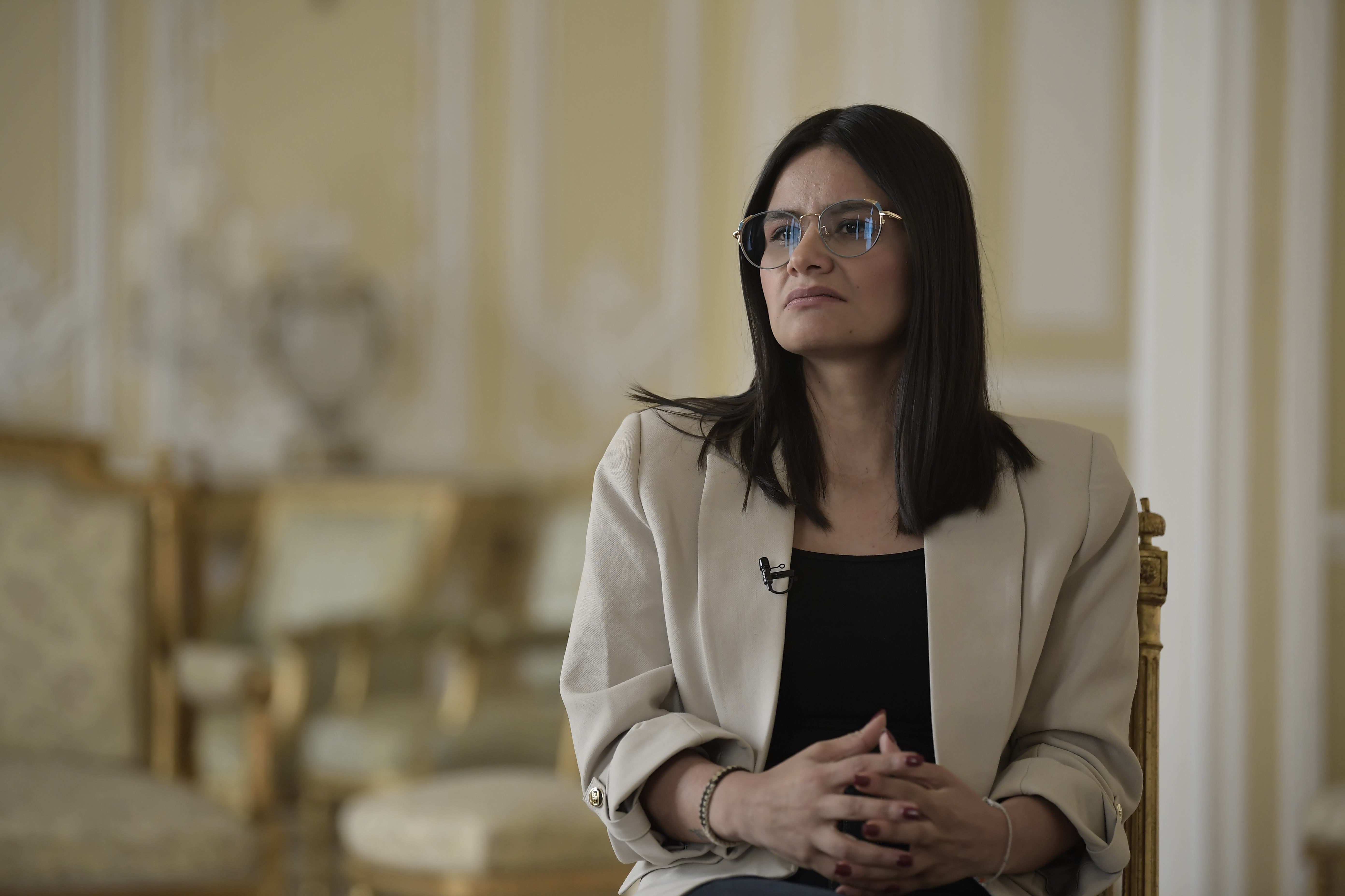 Angie Rodríguez, directora del Dapre, aseguró que dentro del propio Gobierno del presidente Gustavo Petro hay un presunto complot para sacarla de la Casa de Nariño.