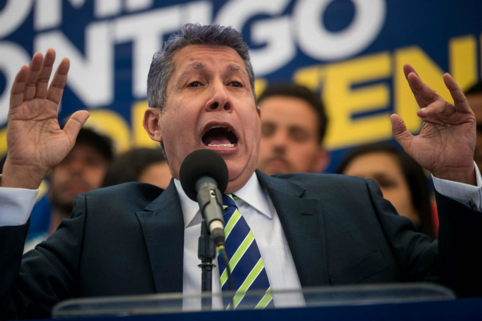 Después de perder contra Maduro, Henry Falcón impugna las elecciones de Venezuela
