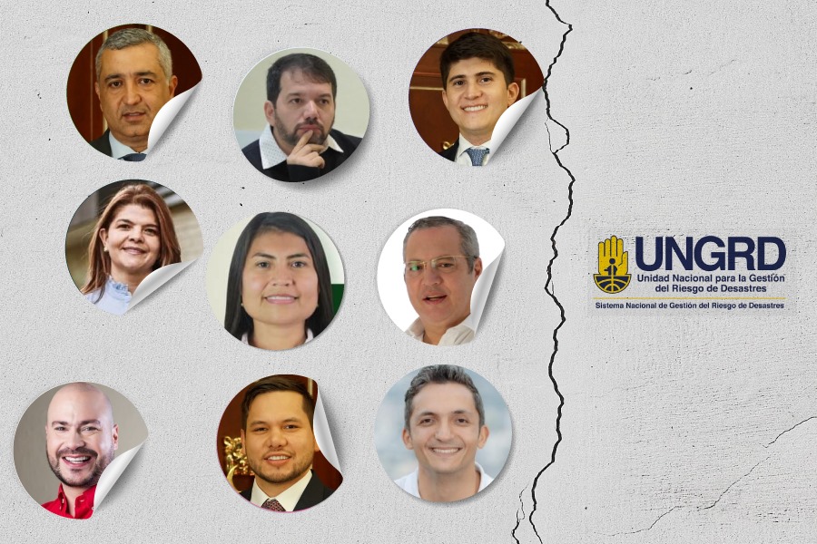 Las caras del Congreso que habrían participado en la corrupción de la Ungrd