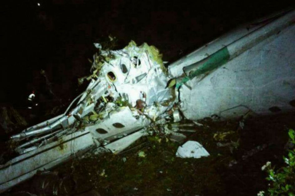 Posible desabastecimiento de combustible habría causado accidente de avión del Chapecoense