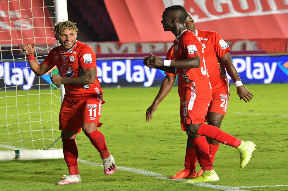 Duván Vergara lleva dos goles en este 2020 con América de Cali.