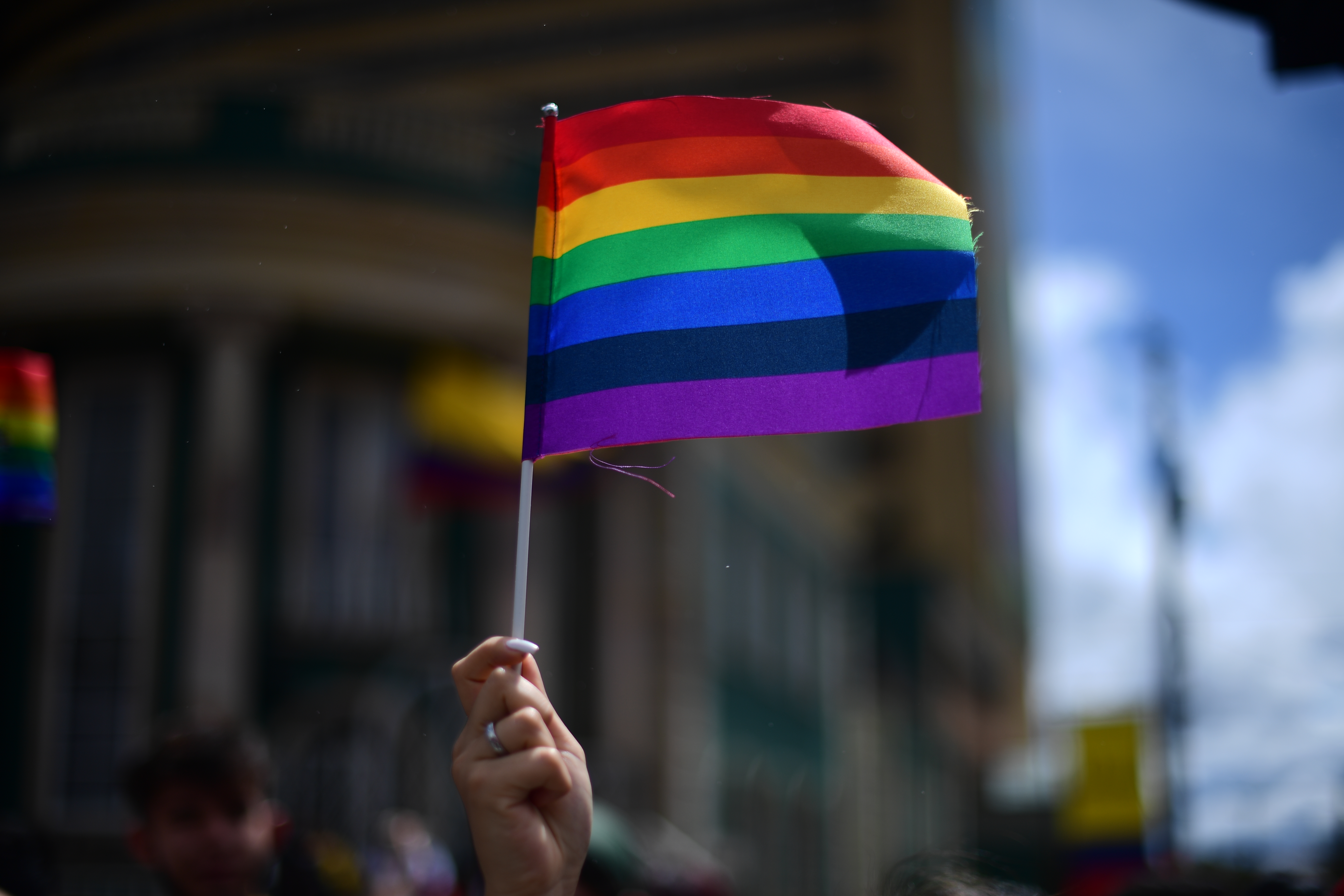 Marcha del Orgullo LGBTIQ+ en la ciudad de Bogotá