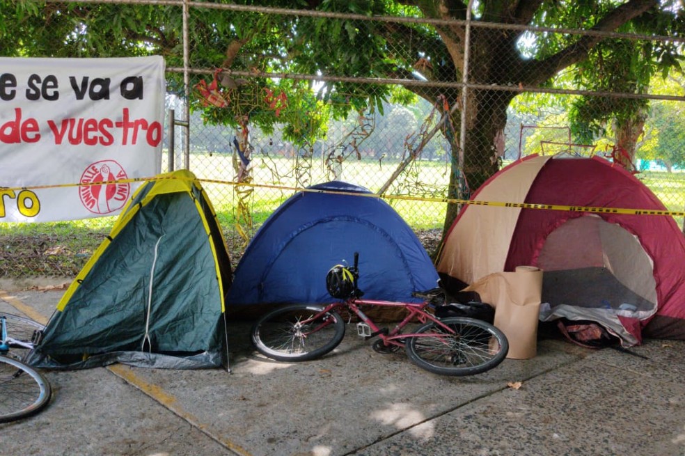 Estudiantes de la U. del Valle realizan huelga de hambre para pedir que no se cobre matrícula de este semestre
