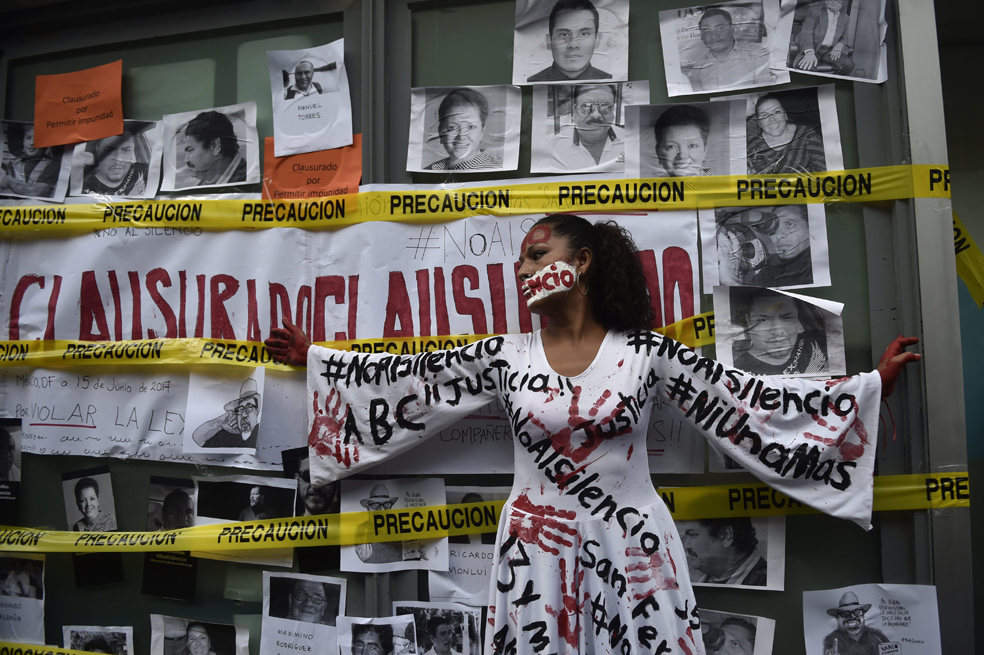 Fotos: «¡Ni uno más!» México marchó contra asesinatos a periodistas