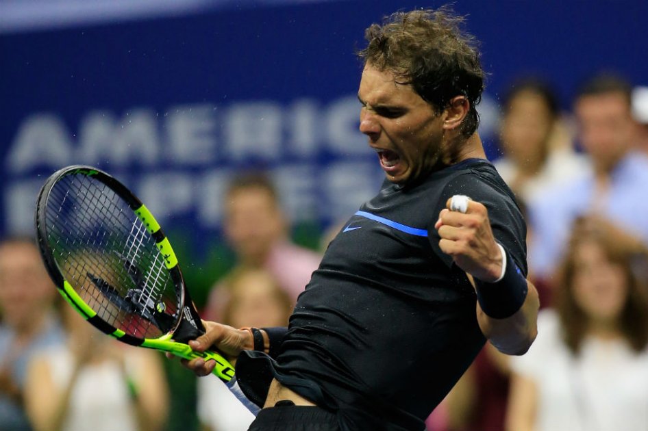 Rafael Nadal avanzó a octavos de final en el US Open. Foto: AFP