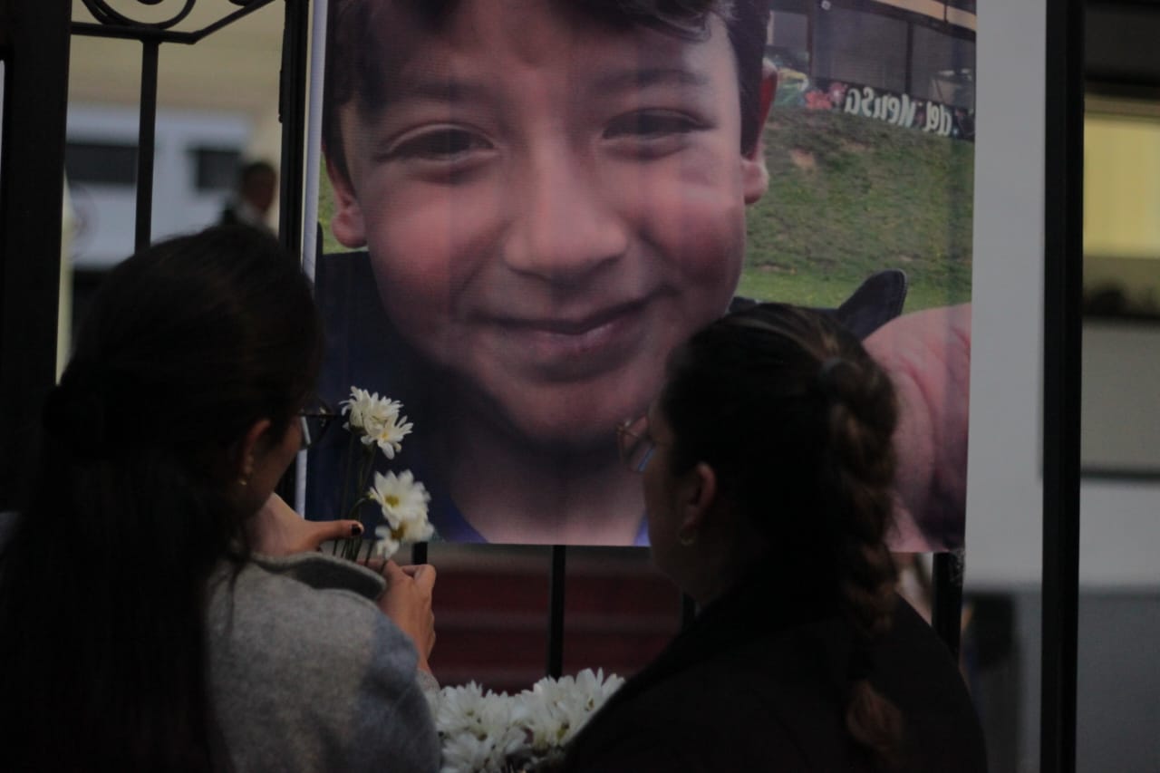 Emotivo adiós a Juan Felipe, menor de 9 años que murió arrollado en Bogotá