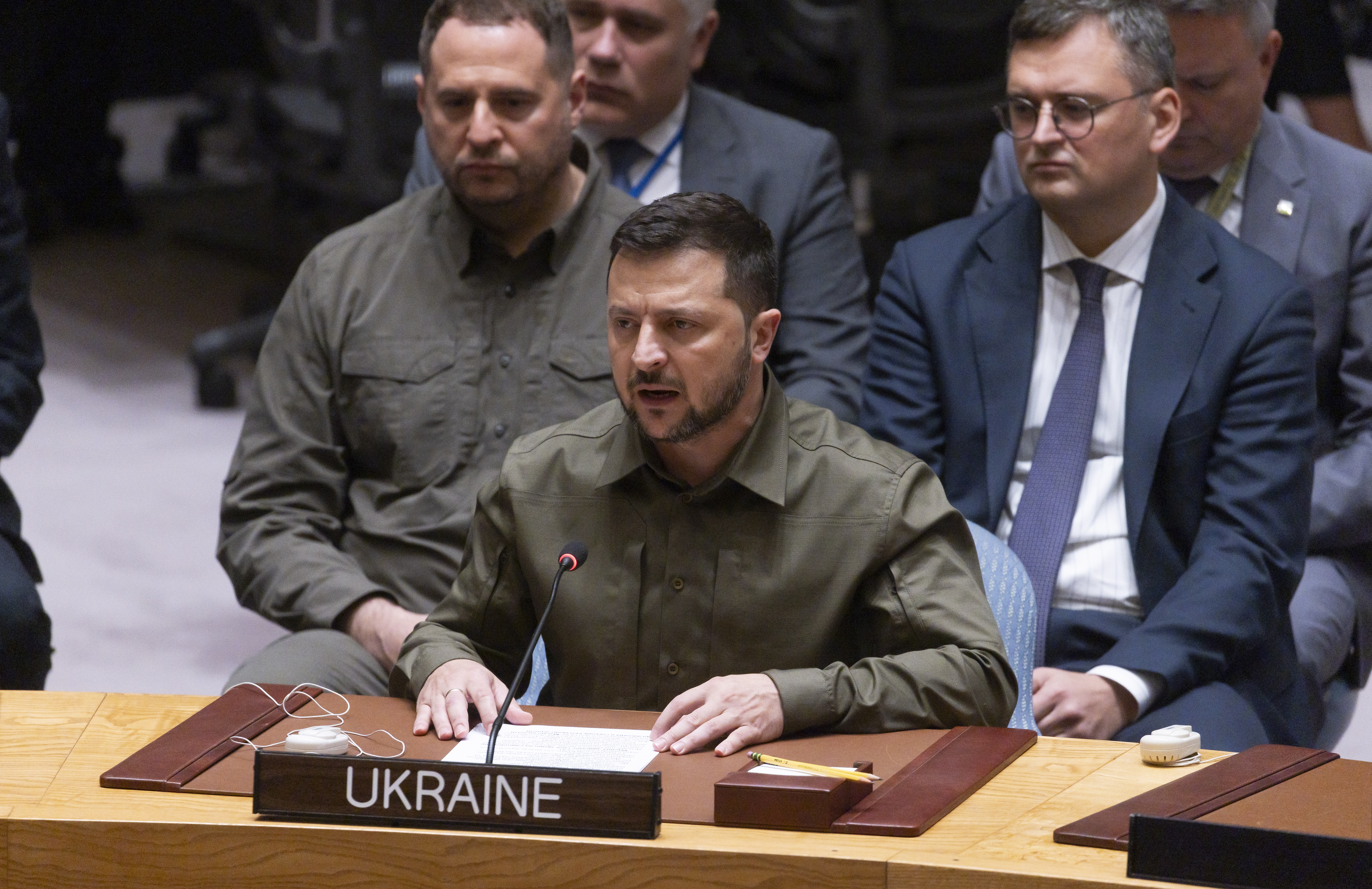 Invasión de Rusia es “una agresión criminal”: Zelenski en el Consejo de Seguridad