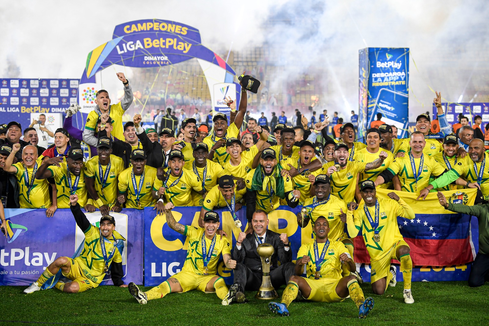 En imágenes: así se vivió la primera estrella de Bucaramanga en la Liga BetPlay