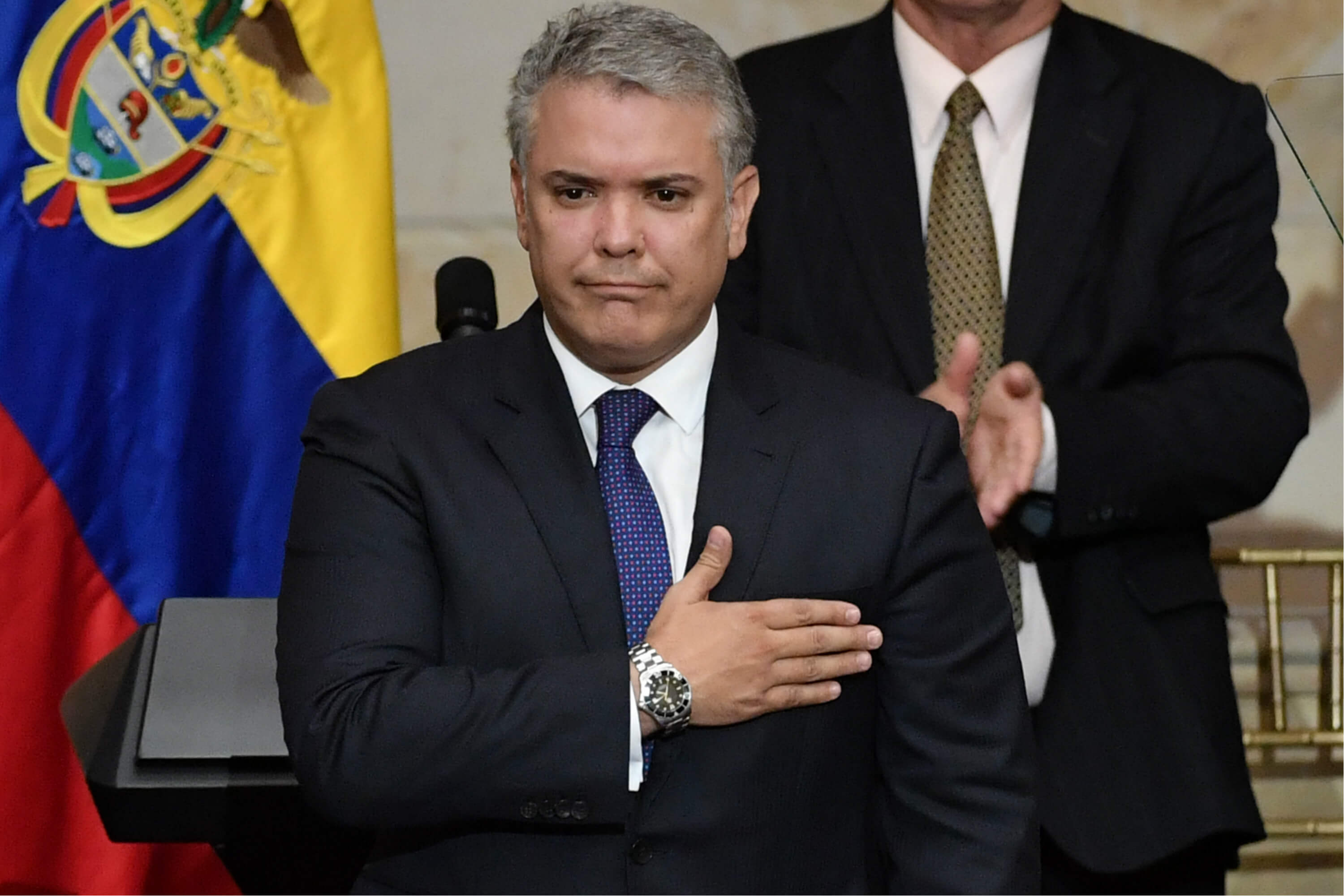Las afirmaciones verdaderas que dijo Duque en su discurso de dos años de  gobierno, según Colombiacheck | EL ESPECTADOR