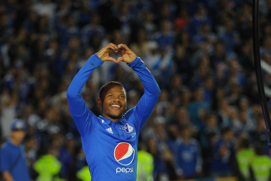 'Manga' disputó 30 partidos y anotó 6 goles vestido de azul. / Cristian Garavito