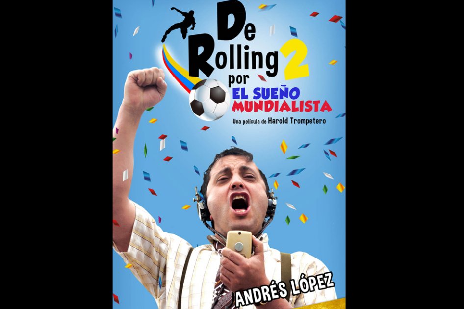 "De Rolling 2 por el sueño mundialista" se estrenará el 16 de mayo próximo.