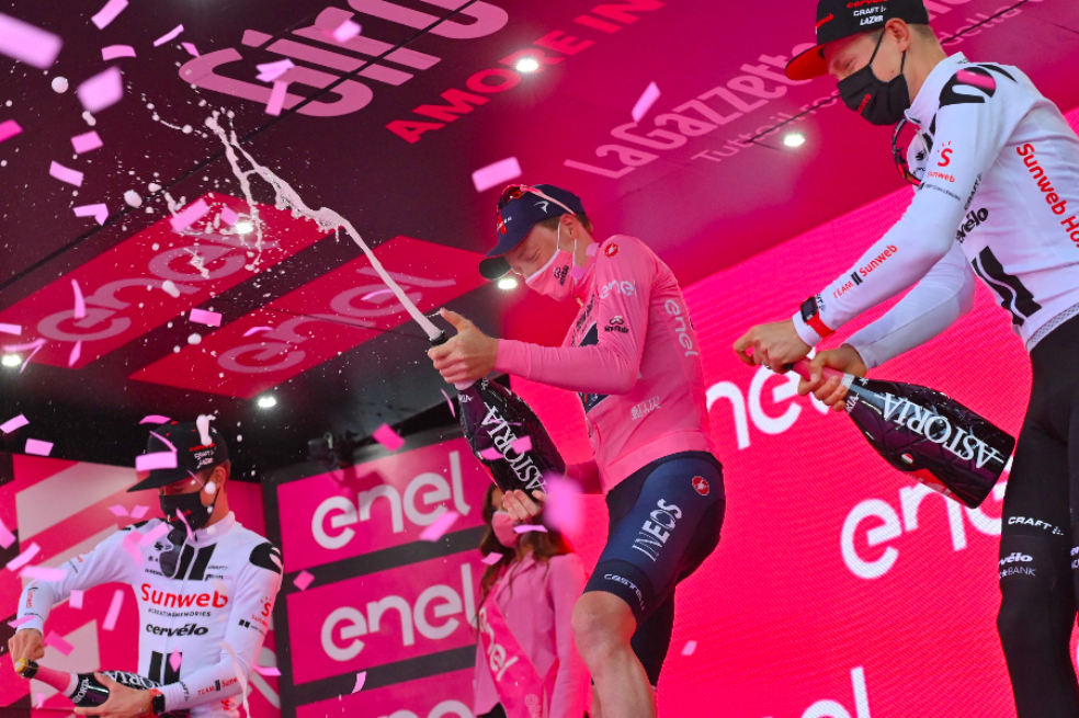 Así quedó la clasificación general del Giro de Italia 2020