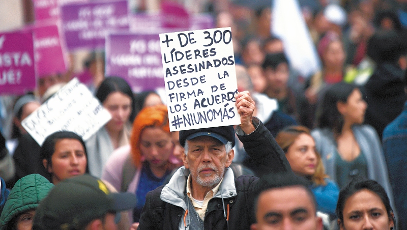 La medida con la que la CIDH le solicita al Estado la protección de dos líderes sociales