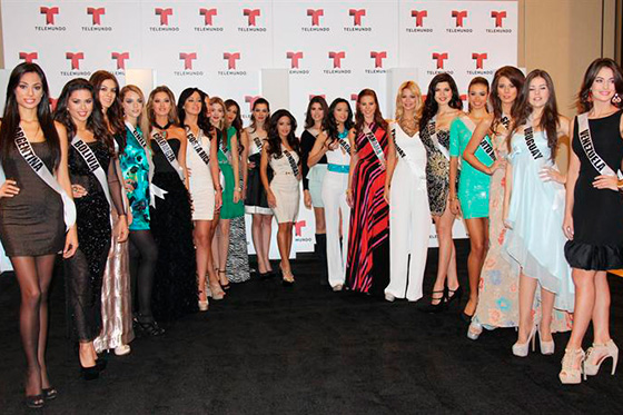 Todo listo para coronar a la nueva Miss Universo 2012