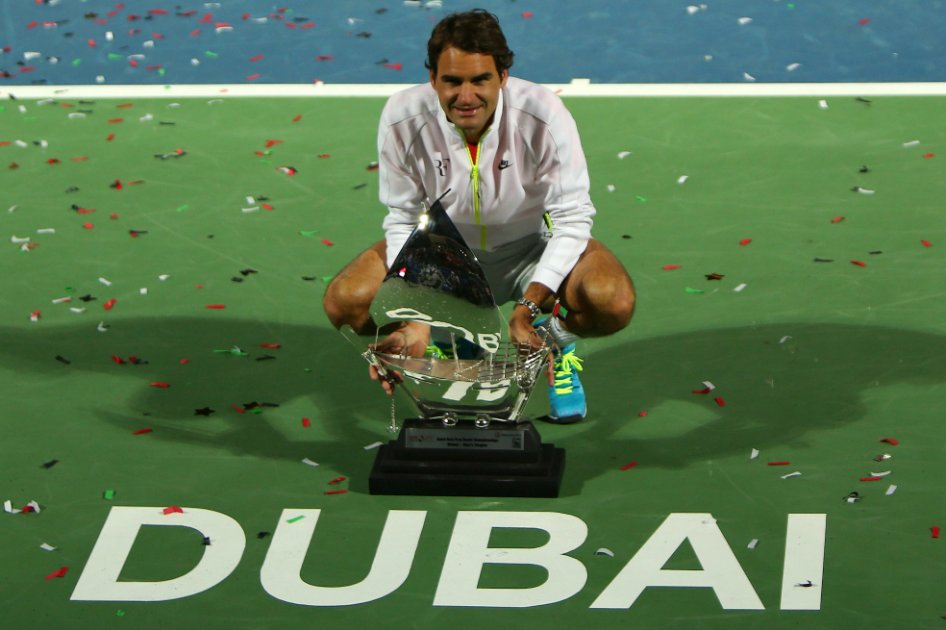 Roger Federer se coronó campeón en el torneo de Dubai