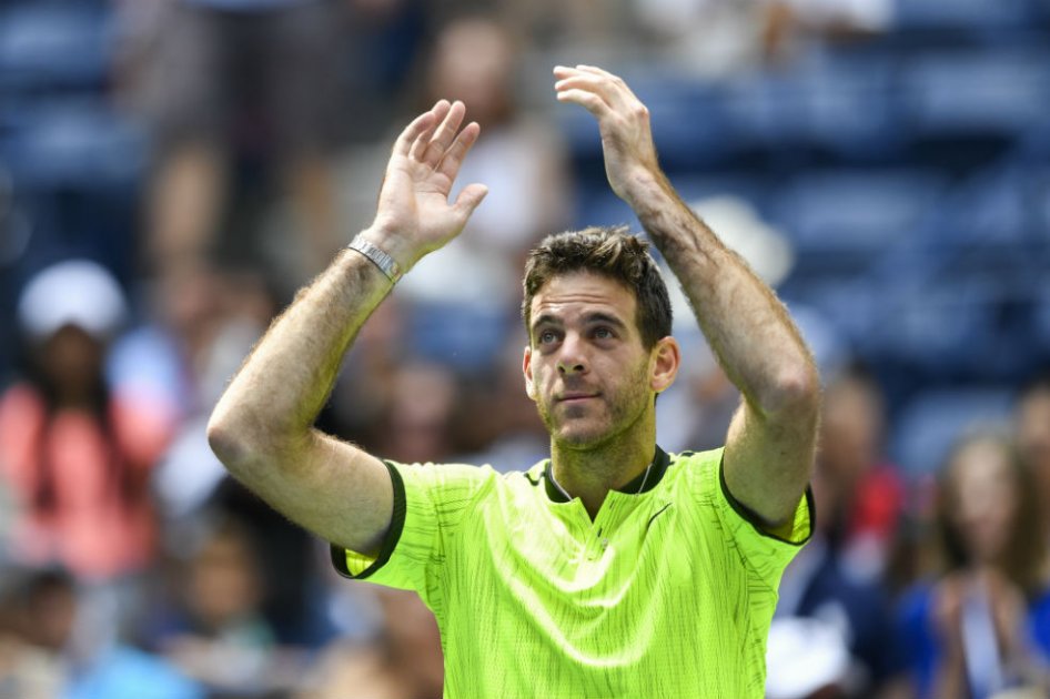 Juan Martín Del Potro avanzó a cuartos del US Open. Foto: AFP