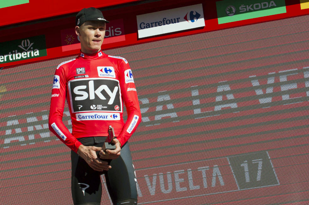 Froome: «Esteban Chaves demostró en Andorra que está en buena forma»