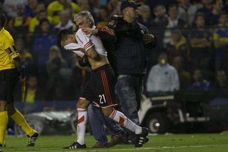 River Plate entrenó sin los cuatro jugadores agredidos